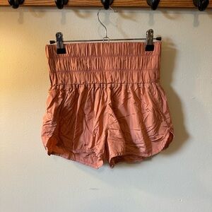 FP Movement by Free People High Waist Coral Shorts